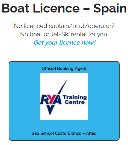 Boat License - ActiveAlbir.com