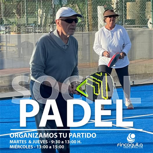 Finca Guila 2025 Tue-Thu Social Padel